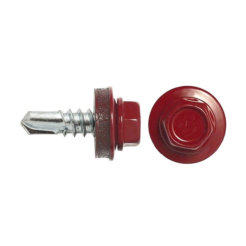 Саморез кровельный RAL-3003 ZP 4,8x35 (4200 шт)